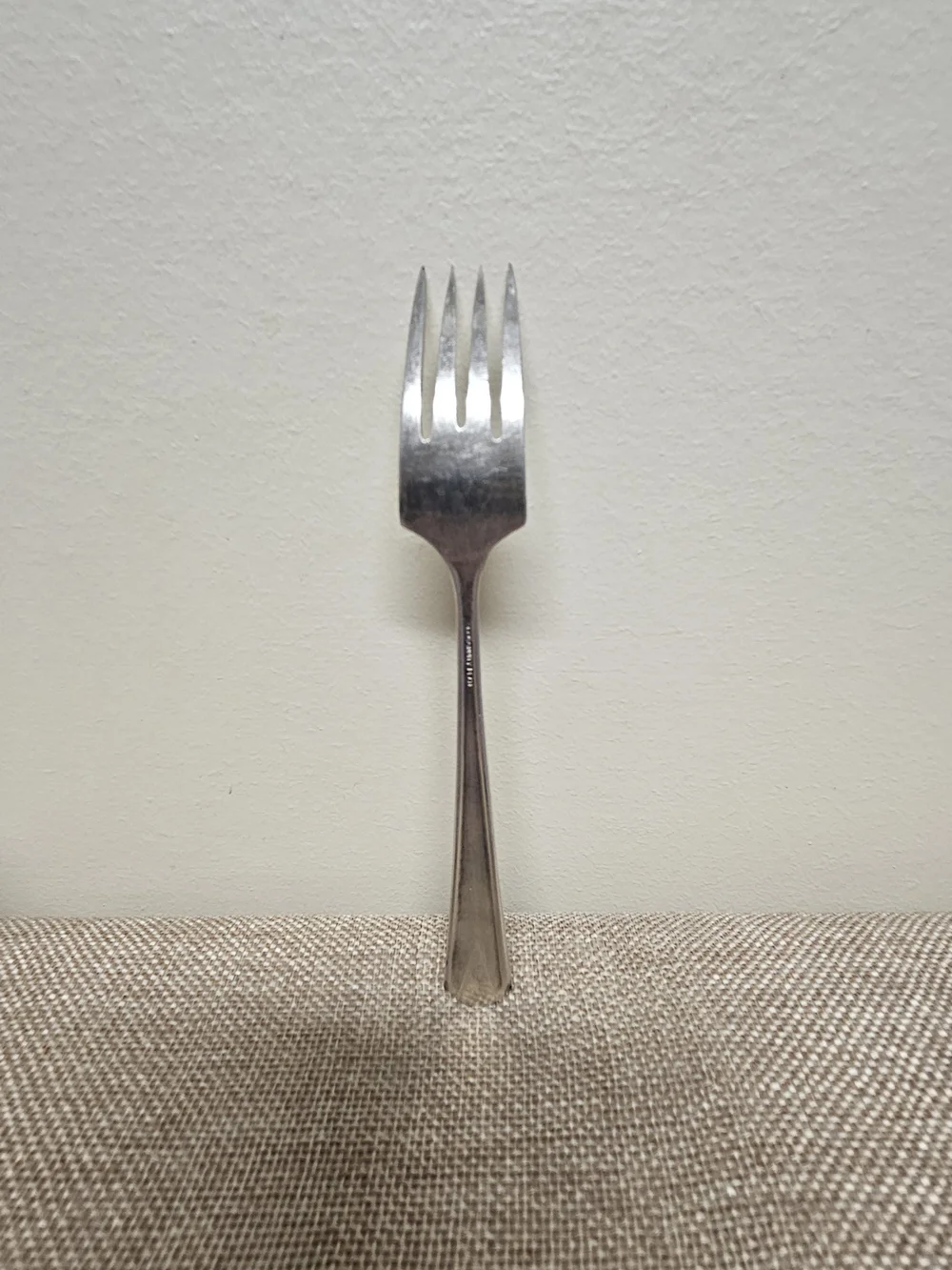 Vintage 1929 Oneida Community Plate Fork - Deauville Art Deco Pattern